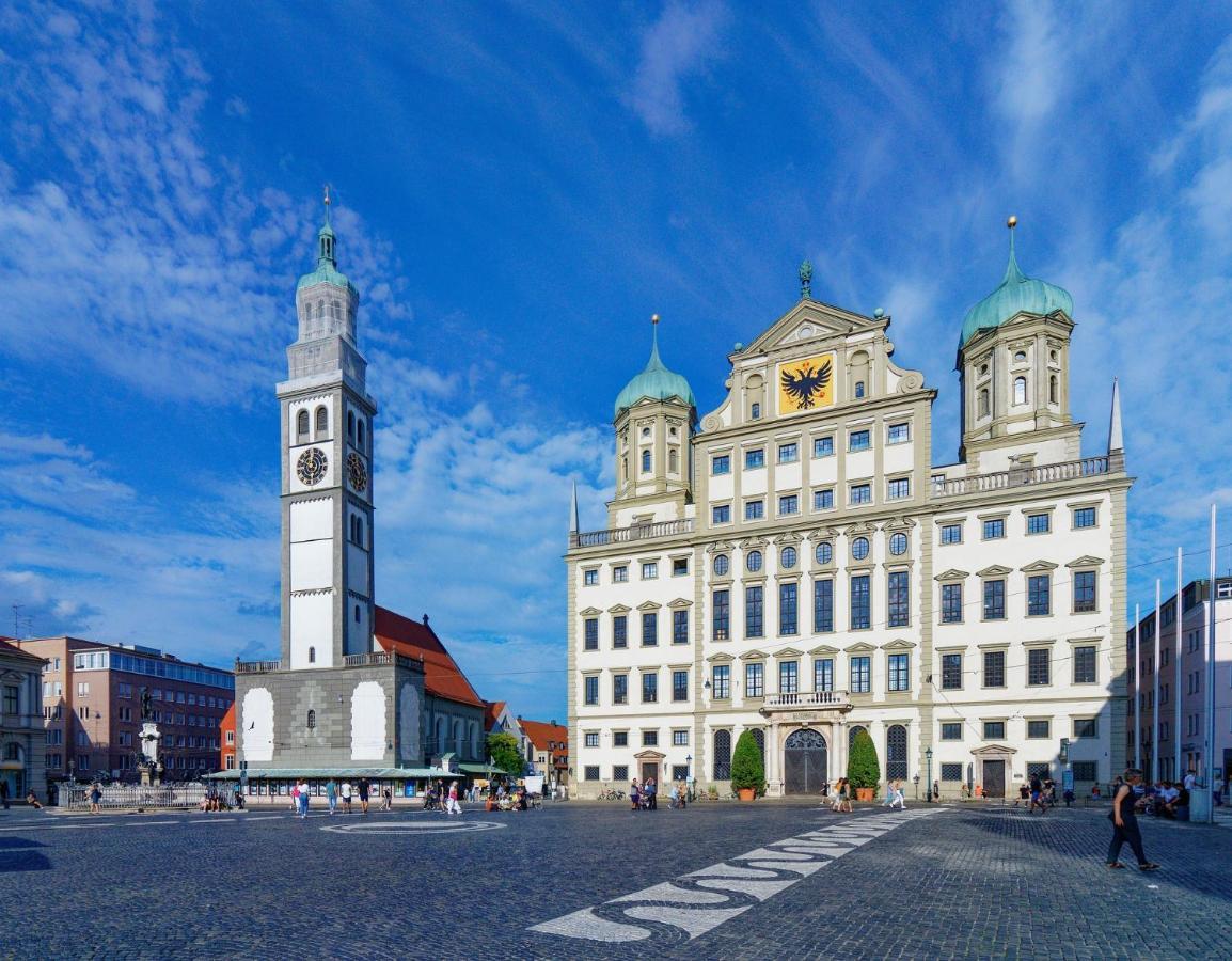 Augsburg Hotelturm Exteriör bild